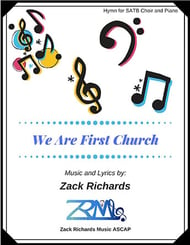 We are First Church SATB choral sheet music cover Thumbnail